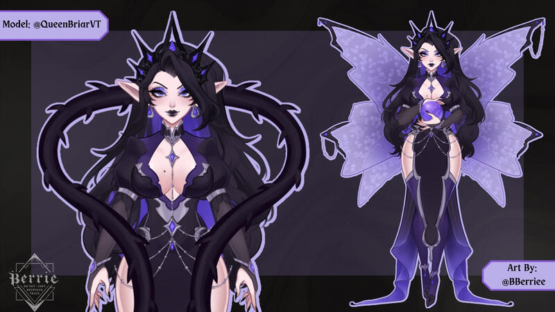 Model art by Bberriee